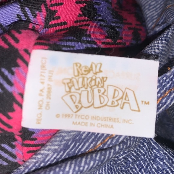 Vintage 1997 tyco talking bubba stuffed character - Picture 10 of 11